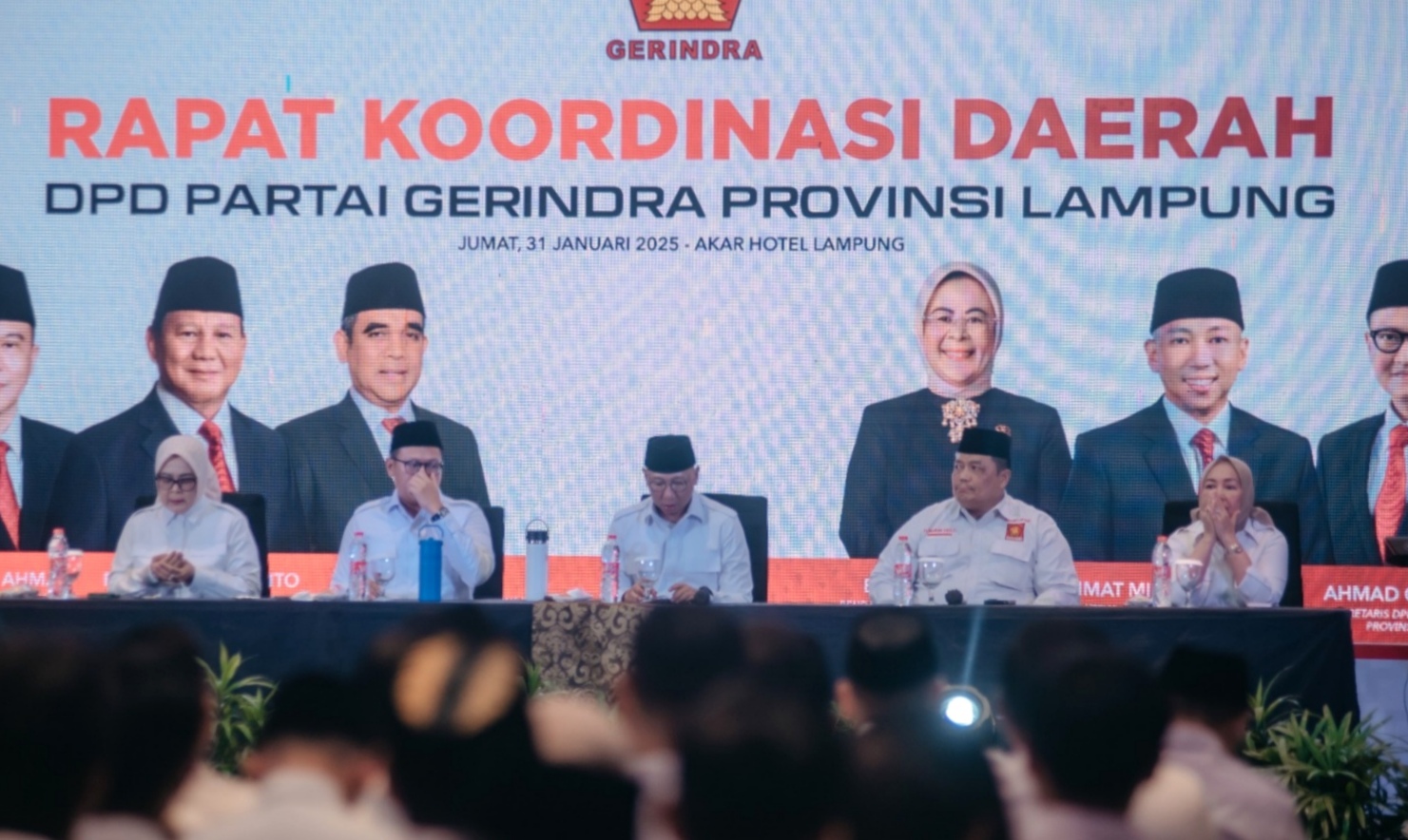 Rakorda Gerindra Lampung, Penghargaan untuk Kader Berprestasi