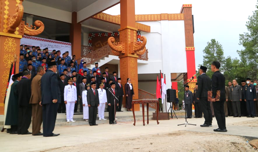 Puluhan Pejabat Pemkab Lampung Barat Dilantik, Dua Nama Ini Jadi Kepala OPD