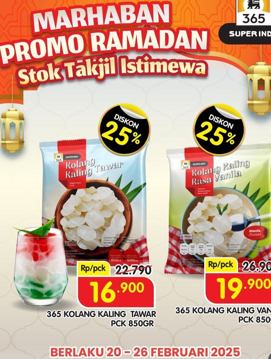Sambut Ramadan dengan Promo Superindo, Belanja Hemat Bahan Takjil Hingga Menu Sat Set