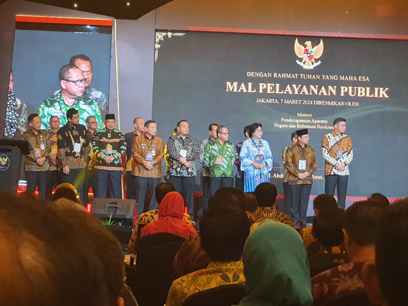MPP Mesuji Diresmikan oleh Menpan RB, Harapnya Bisa Mempercepat Transaksi Pelayanan bagi Masyarakat
