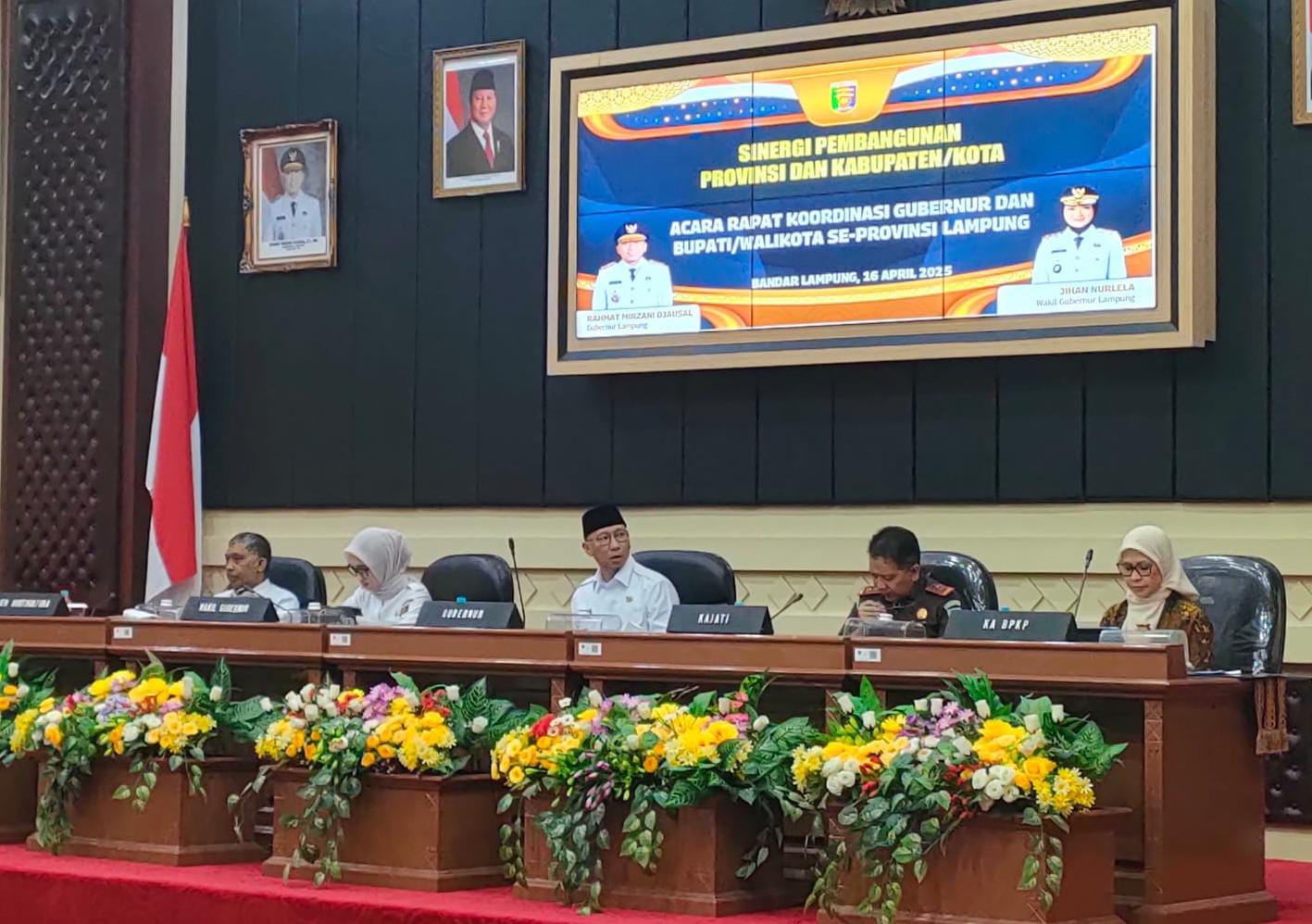 Rakor Gubernur Bersama Bupati dan Wali Kota Berlangsung Tertutup