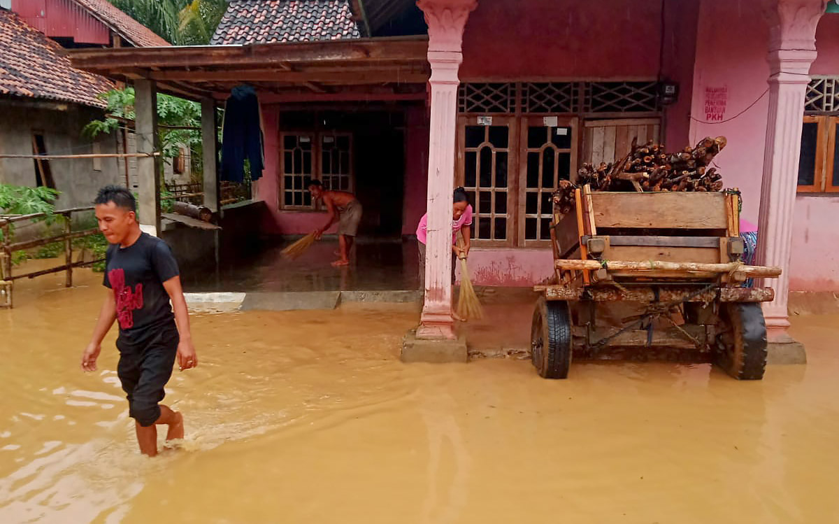 Hujan Deras, Enam Pekon di Pesisir Barat Terendam, Ini Kondisi Terkini