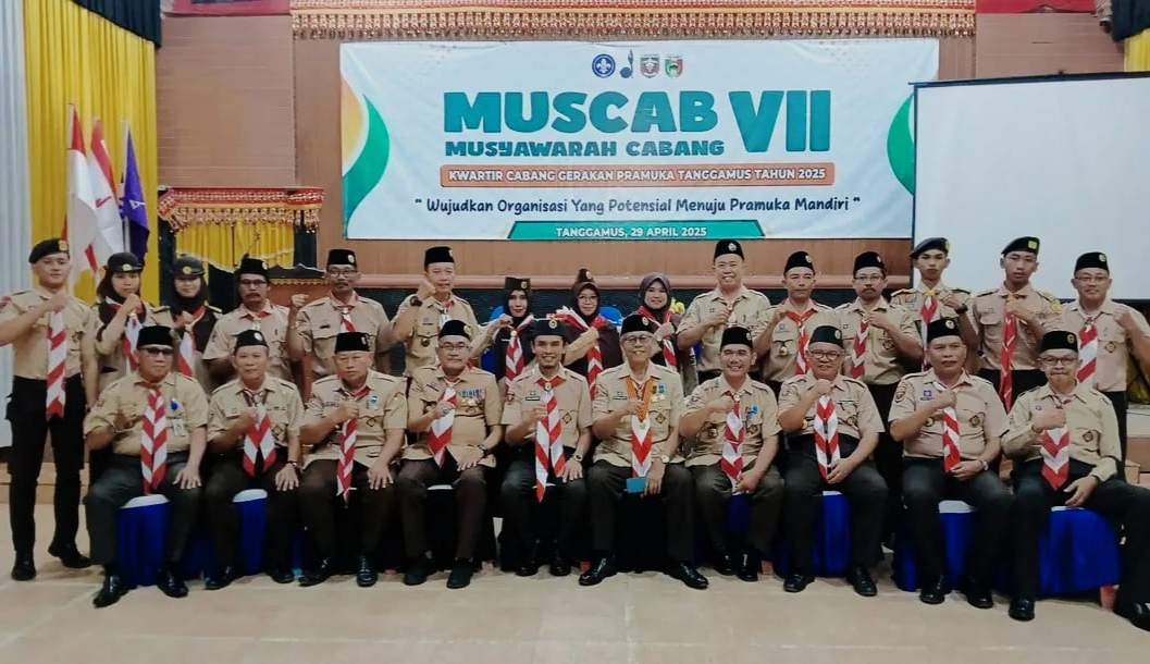 Momentum Kebangkitan Pramuka Tanggamus, Agus Suranto Terpilih Ketua Kwarcab Periode 2025-2030