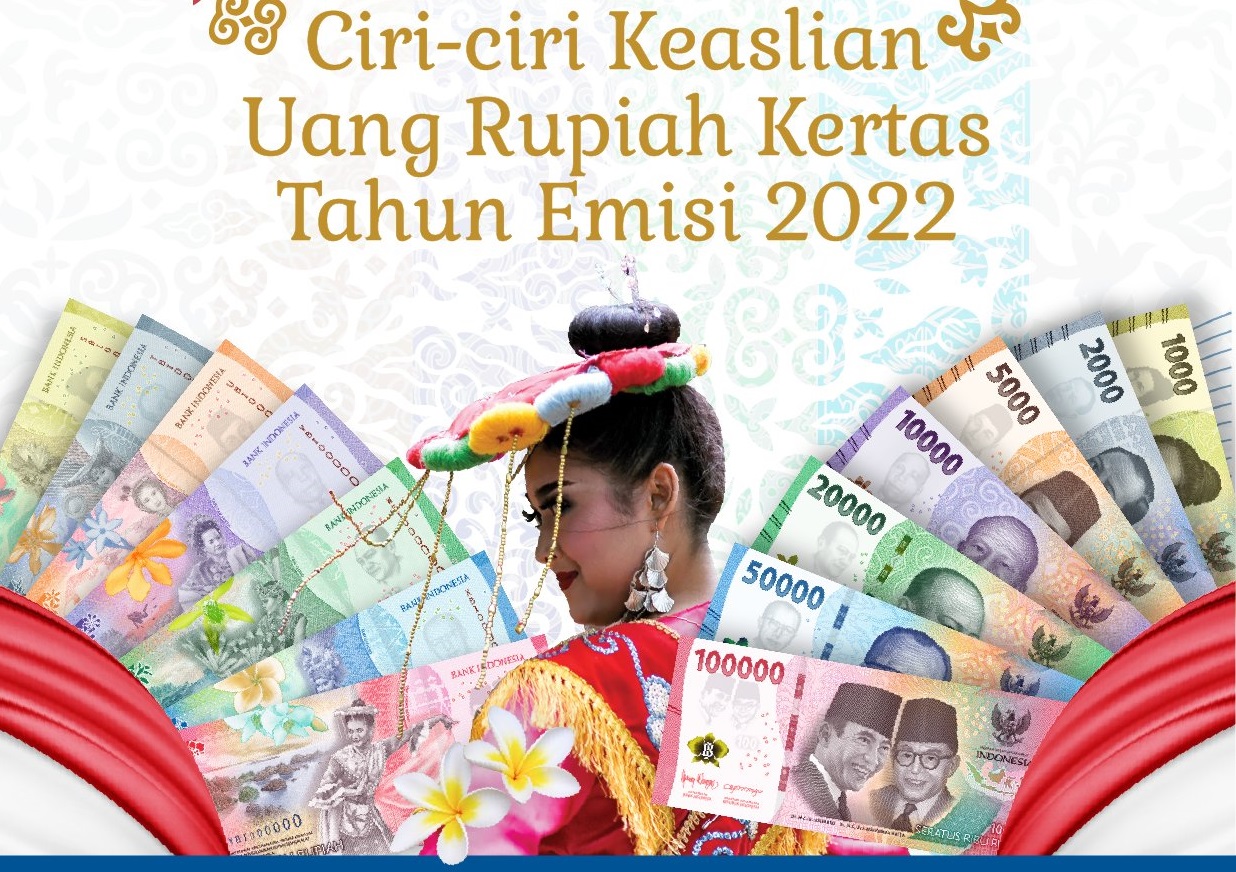 Cara Mengenali Uang Rupiah Kertas Tahun Emisi 2022