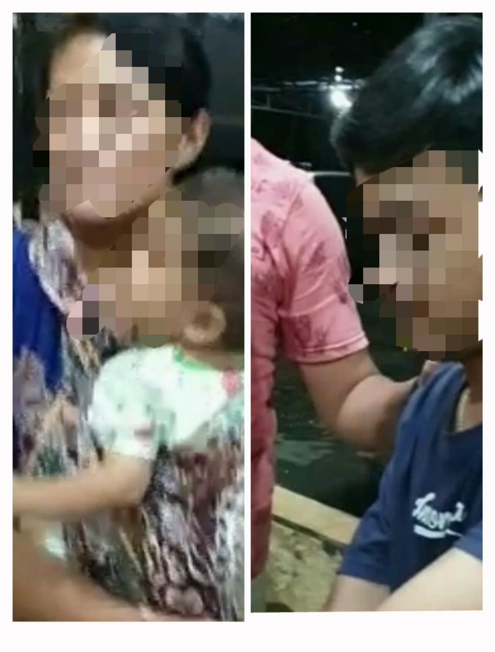 Cuma Bisa Pasrah, Pelaku Penipuan Jual Beli Mobil Diborgol di Hadapan Anak dan Istrinya