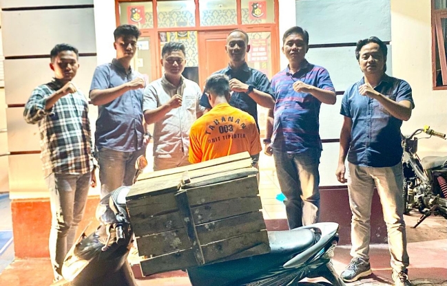 Bawa Kucing Kuwuk, Pemuda Asal Tanggamus Diringkus Polres Lampung Barat