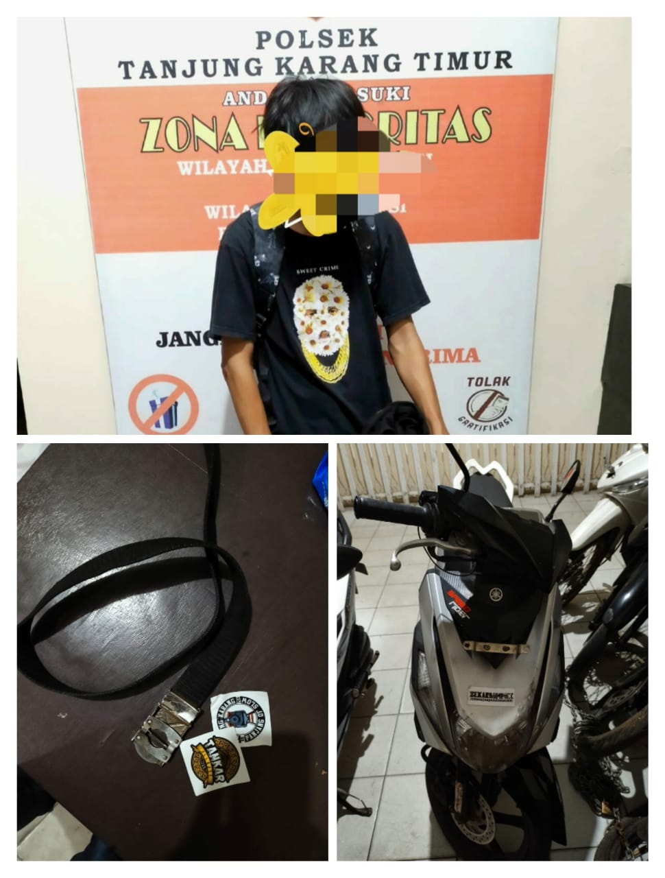 Bakal Tawuran, Komplotan Pelajar Bawa Kabur Motor