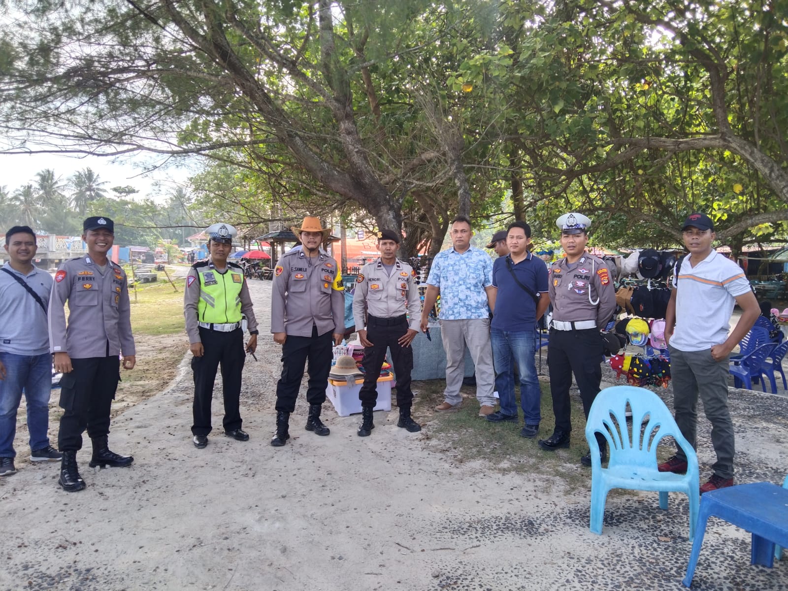Pengamanan Objek Wisata di Pesisir Barat, Polisi Terjunkan Personel