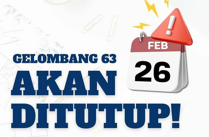 Kartu Prakerja Gelombang 63 Tahun 2024 Segera Ditutup, Buruan Daftar Sekarang