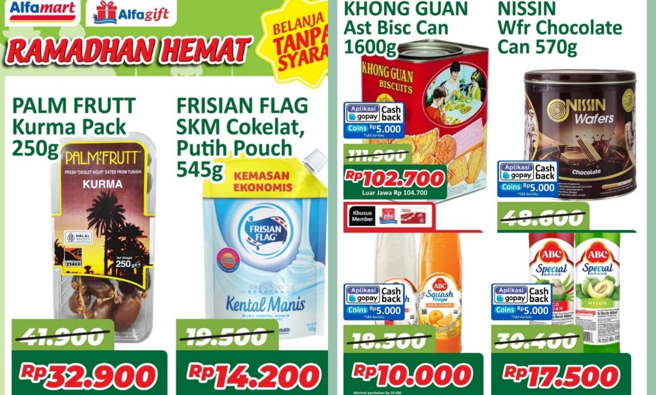 Hanya Hari Ini! Belanja Murah di Alfamart Tanpa Syarat Untuk Stok Kebutuhan Ramadhan 2025