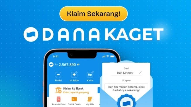 Tautan DANA Kaget Cair Rp 340 Ribu Menanti! Klik Link Saldo Gratis Sebelum Keduluan