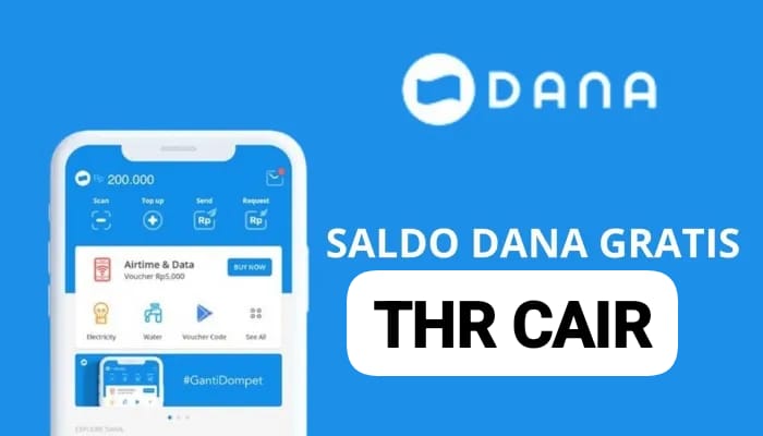 THR Cair! Rezeki Saldo Gratis DANA Kaget Senilai Rp 120 Ribu Langsung Masuk, Klaim Segera