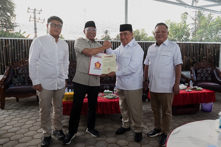 Sah, Gerindra Usung Moh Saleh Asnawi sebagai Calon Bupati Tanggamus Pilkada 2024