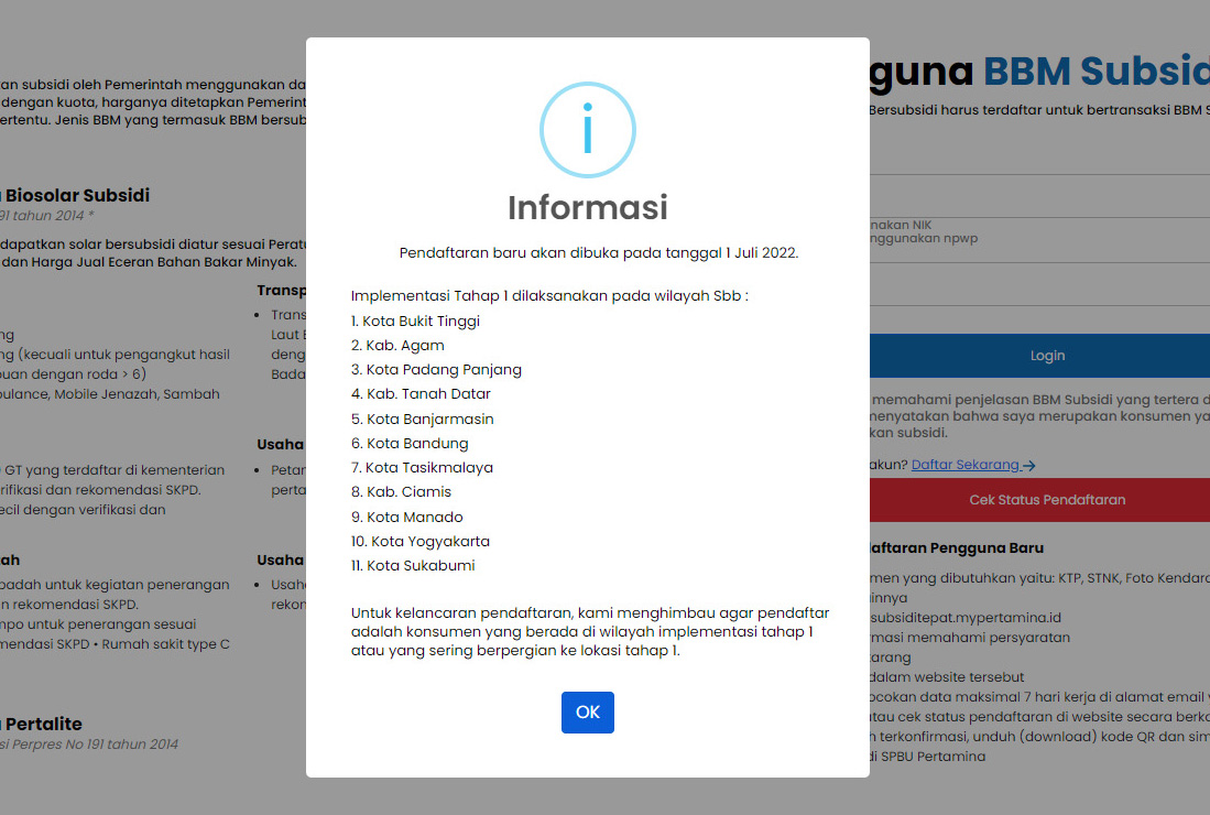 Mulai 1 Juli, Beli Pertalite dan Solar di Wilayah Ini Harus Gunakan MyPertamina