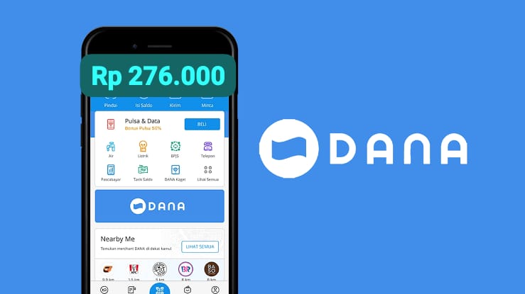 Siapkan Kuota, Ambil Saldo DANA Gratis Rp 276 Ribu Langsung Ke Akun E- Wallet, Begini Caranya