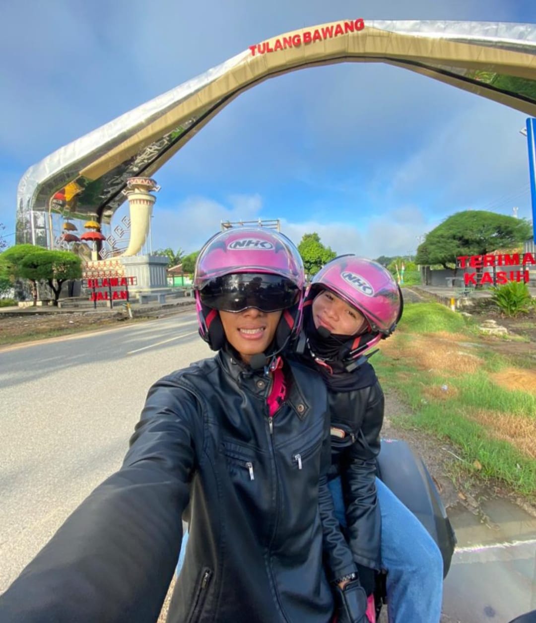 Demi Pulang Kampung, Warga Tulang Bawang Lampung Tempuh Perjalanan 2.887 Km Dari Kalimantan Pakai Sepeda Motor