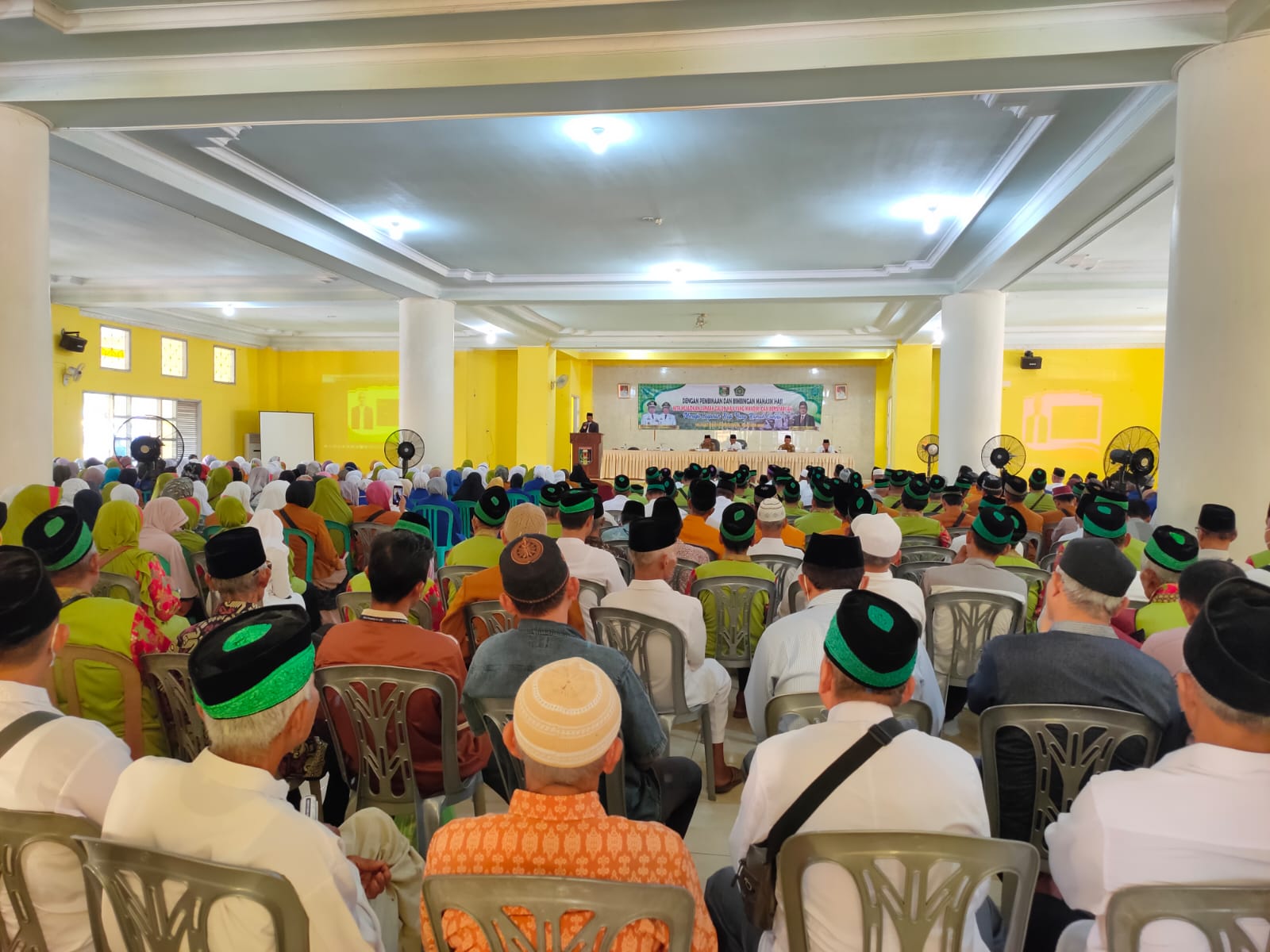 749 CJH Lamtim Mulai Ikuti Manasik Haji