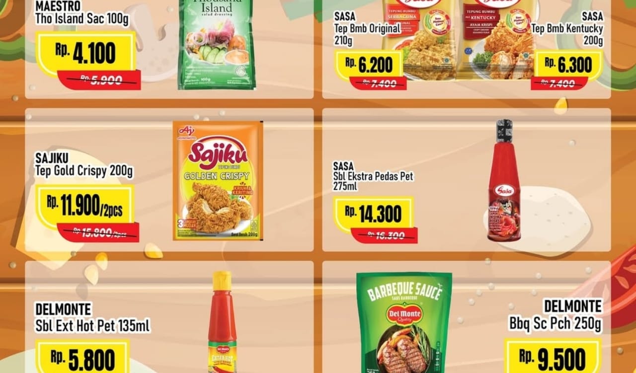 Belanja Murah Bumbu Dapur di Alfamart, Dapatkan Harga Termurah Mulai Rp4.100, Cek Katalognya