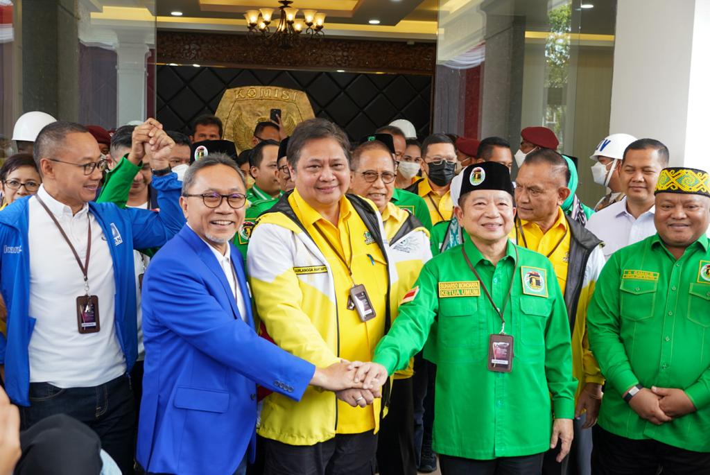 Seperti Hari Penting Jokowi, KIB Daftar KPU pada Hari Rabu
