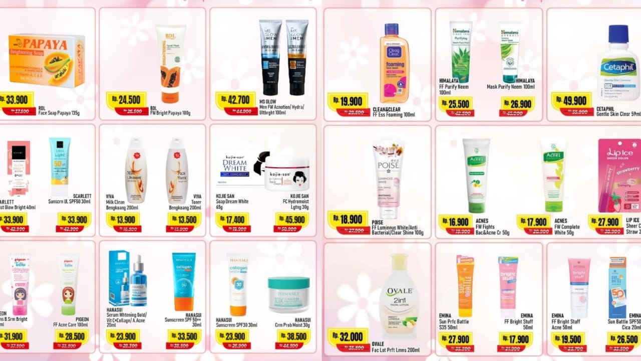 Beauty Fair Alfamart Spesial 24 April 2025, Dapatkan Promo Skincare Murah Dengan Diskon Hingga 40 Persen!