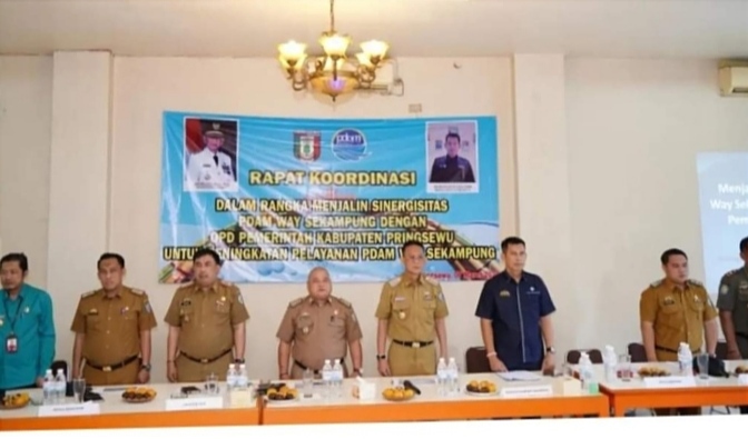 Pj. Bupati Pringsewu Tegaskan PDAM Way Sekampung Harus Berkembang dan Menghasilkan Keuntungan