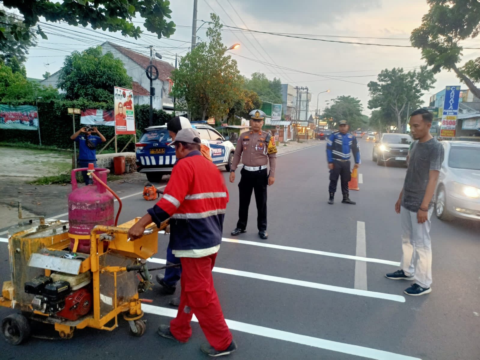 Minimalisir Aksi Balap Liar, Speed Bump Dipasang di 3 Titik