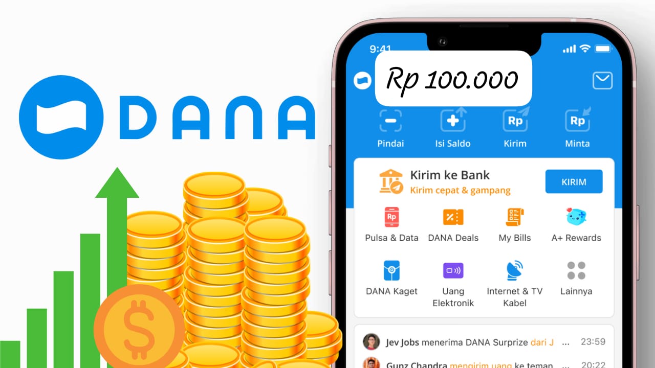 Sudah Ambil Link DANA Kaget Belum? Klaim Praktis Tautan Cuan Bernilai Rp 100.000 Berlaku Hari Ini