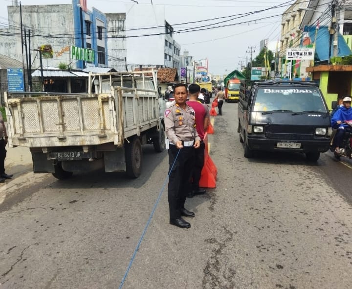 Sejumlah Titik di Jalinbar di Pasangi Water Barrier, Ada Apa?