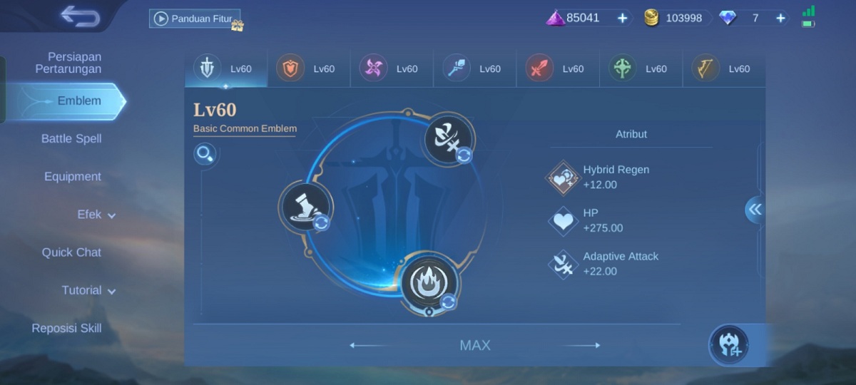 Tak Ingin Boros Mana? Cobain Emblem Anti Recall Mobile Legend Satu Ini, Dijamin Ketagihan