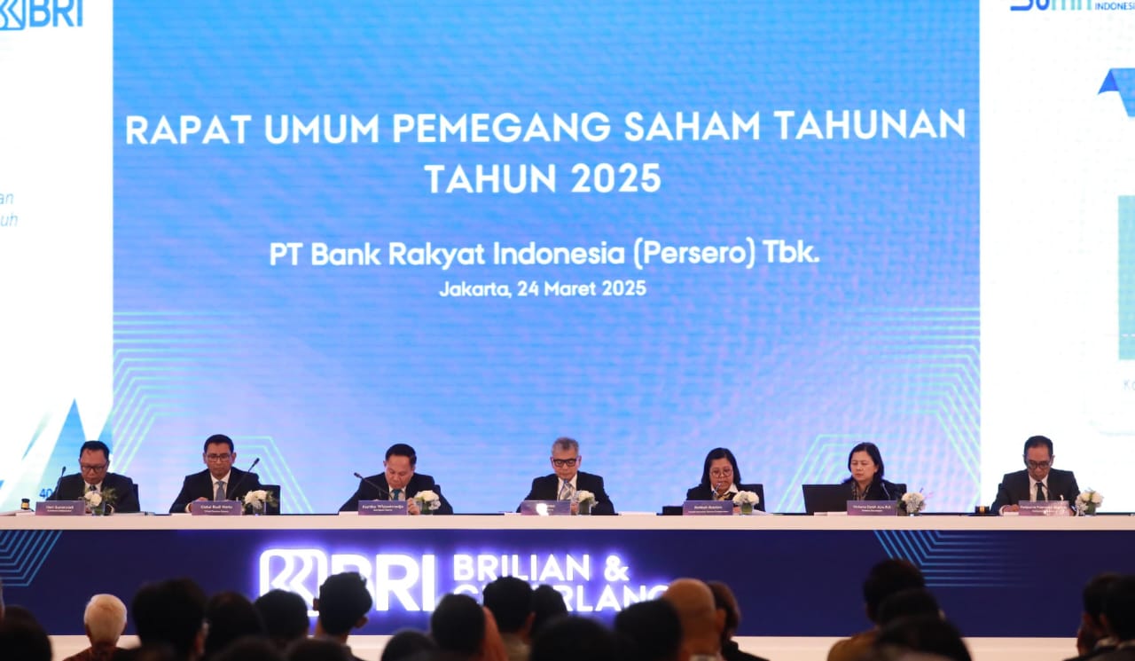 Gelar Rapat Umum Pemegang Saham Tahunan, Ini Keputusan RUPST BRI 2025