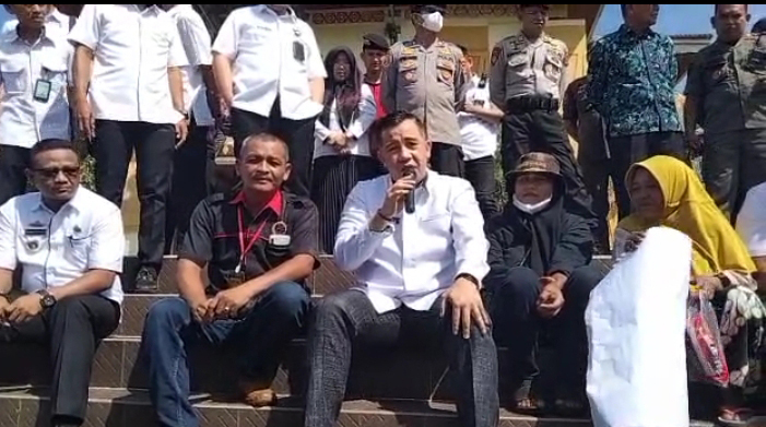 Inspektorat Pesawaran Turun, Telusuri Dugaan Penyimpangan Bansos Pangan Ratusan KPM