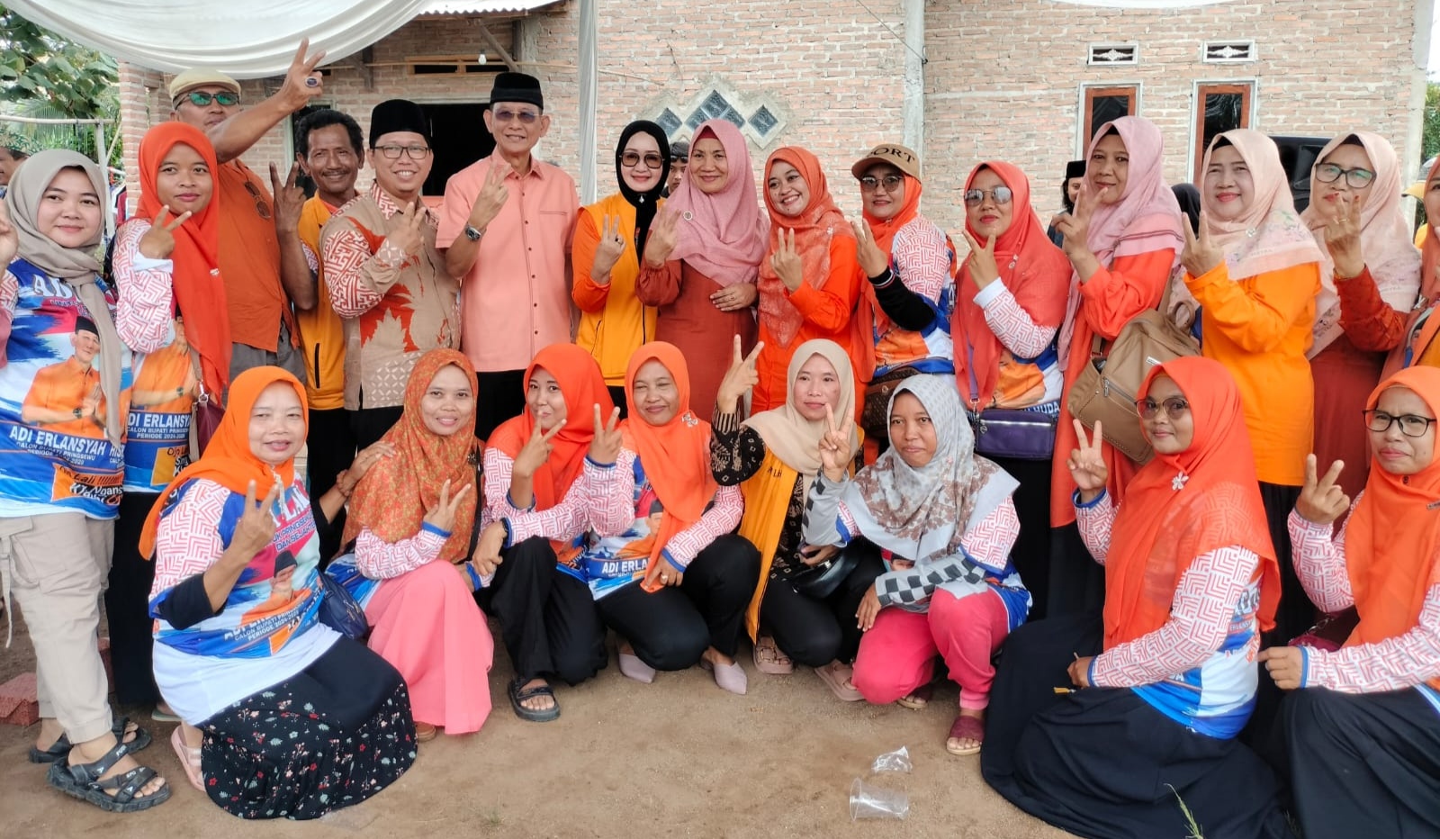 Kampanye di Ambarawa, Adi Erlansyah - Hisbullah Huda Ajak Masyarakat Bangun Pringsewu Lebih Maju