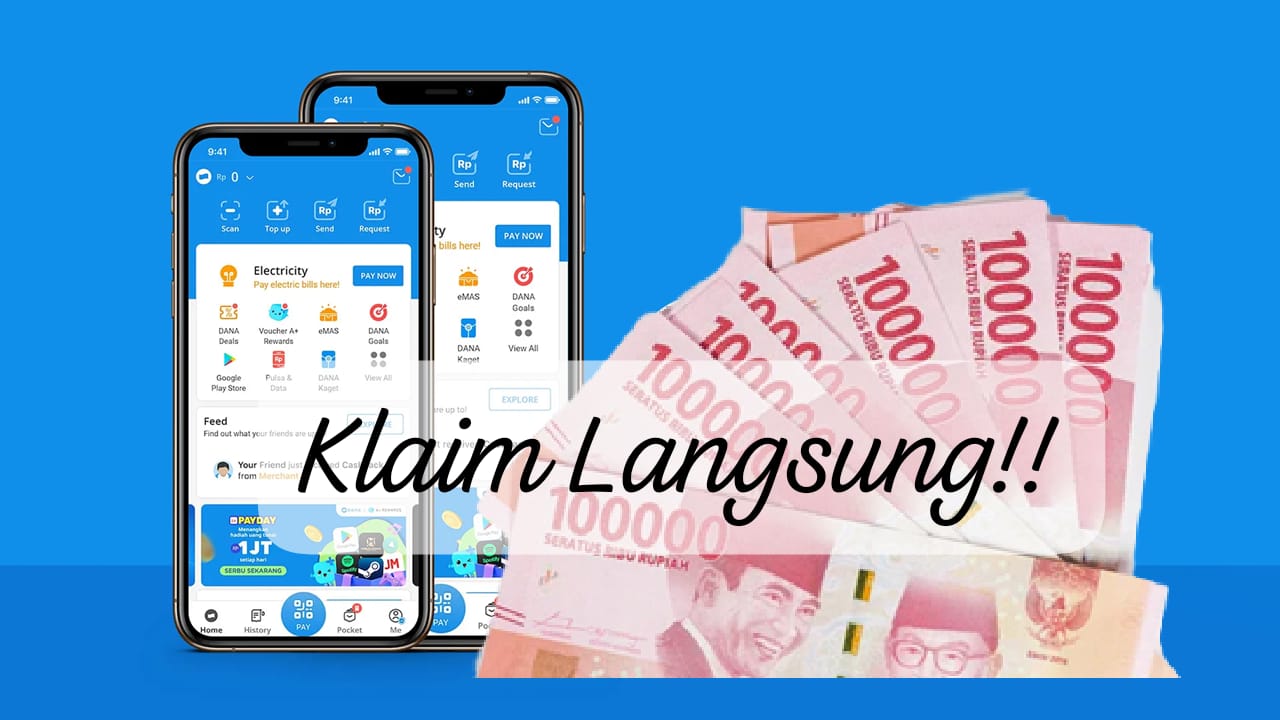 Klaim Sekali Kejutan Saldo DANA Kaget Sekarang, Ambil Cuan Gratis Total Rp 400 Ribu Bagi Nomor Hp Beruntung