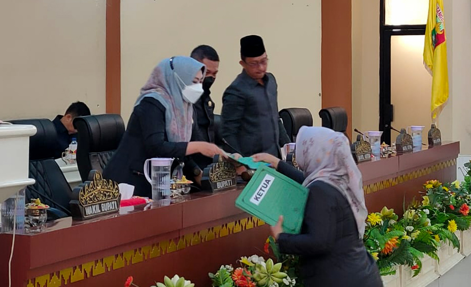 DPRD Tanggamus Setujui RAPBD 2023