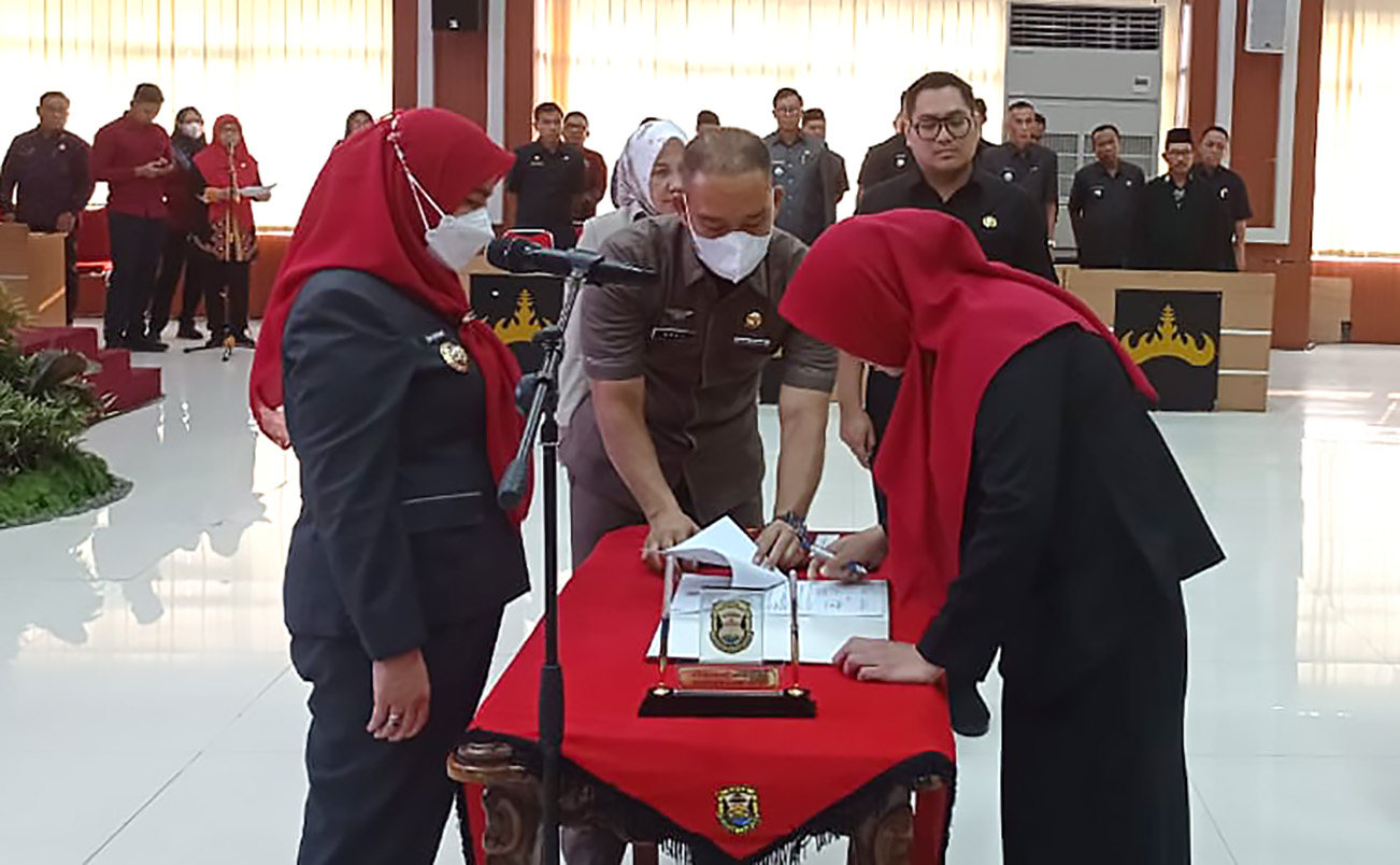 244 Guru di Bandar Lampung Mengikuti Sumpah Jabatan, Berikut Daftar Lengkapnya