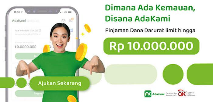 Spesial AdaKami, Bayar Apapun Jadi Lebih Mudah Pakai Pinjaman Dana Mulai Rp 7.000.000