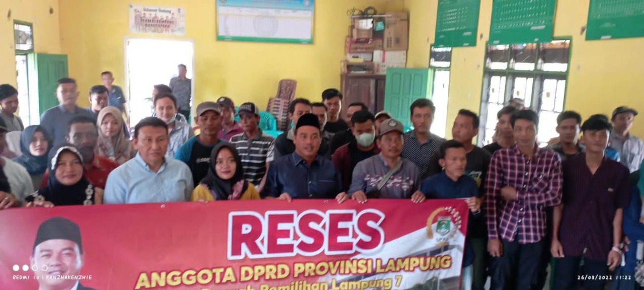 Anggota Komisi IV DPRD Lampung Serap Aspirasi Masyarakat Lamteng