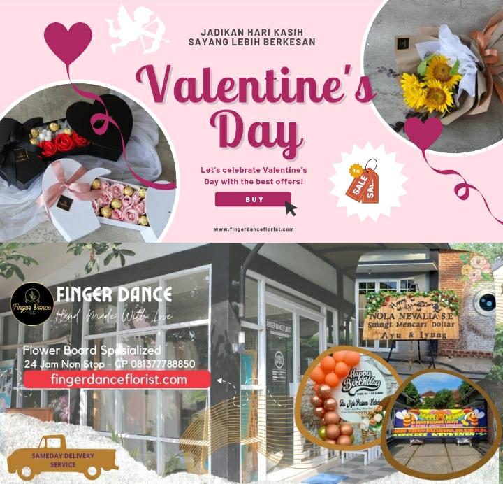 Mau Kirim Hadiah Bunga Gak Pake Lama? Pesan Saja Di Finger Dance Florist
