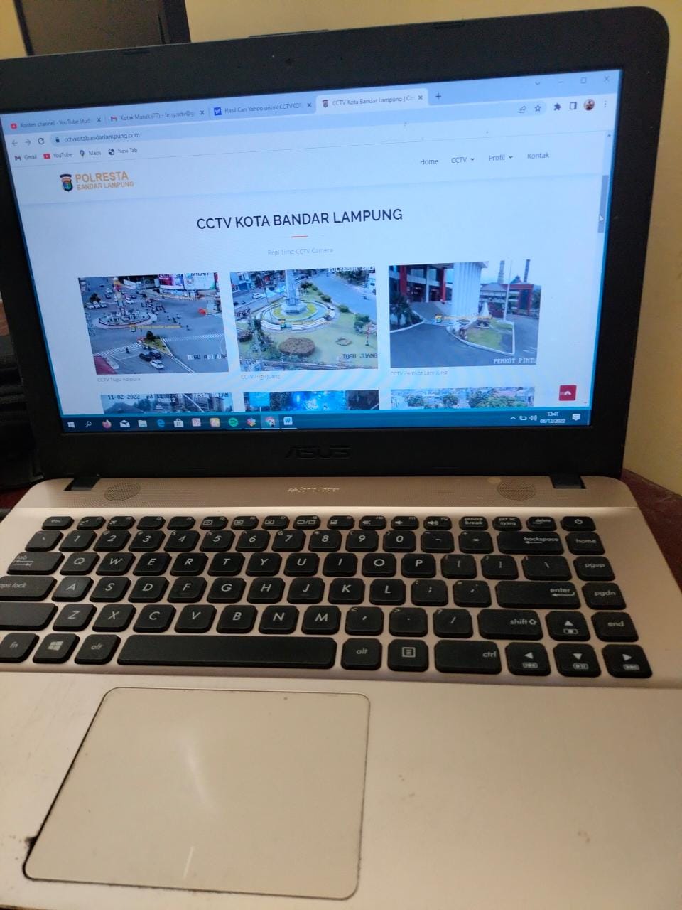 Takut Keluar Karena Macet, Coba Cek Dulu CCTV Kota Bandar Lampung