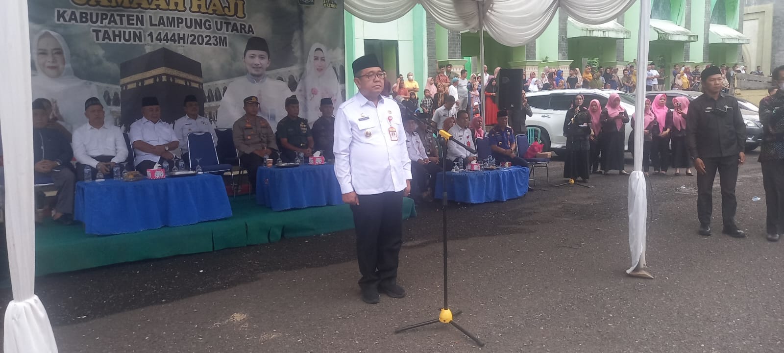 Jamaah Haji Gelombang I Tiba di Lampura