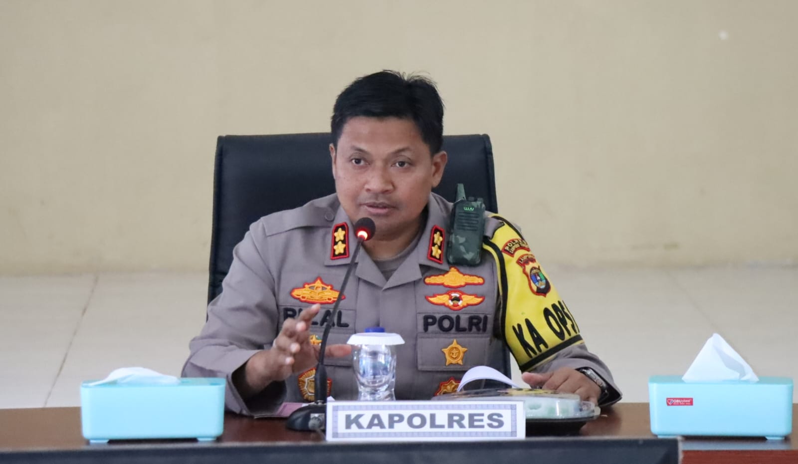 Paminal Polda Lampung Gelar Tes Urine di Polres Lamtim, 1 Personil Masih Tahap Pendalaman