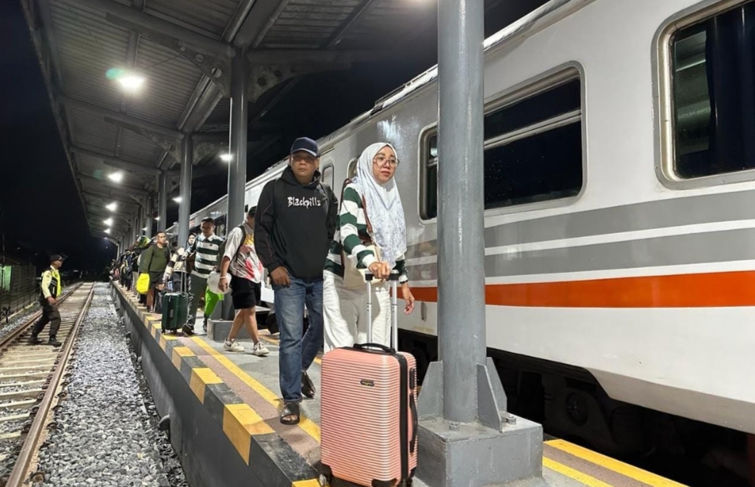 66.172 orang Diperkirakan Mudik Dengan Kereta Api Selama Angkutan Lebaran 2024