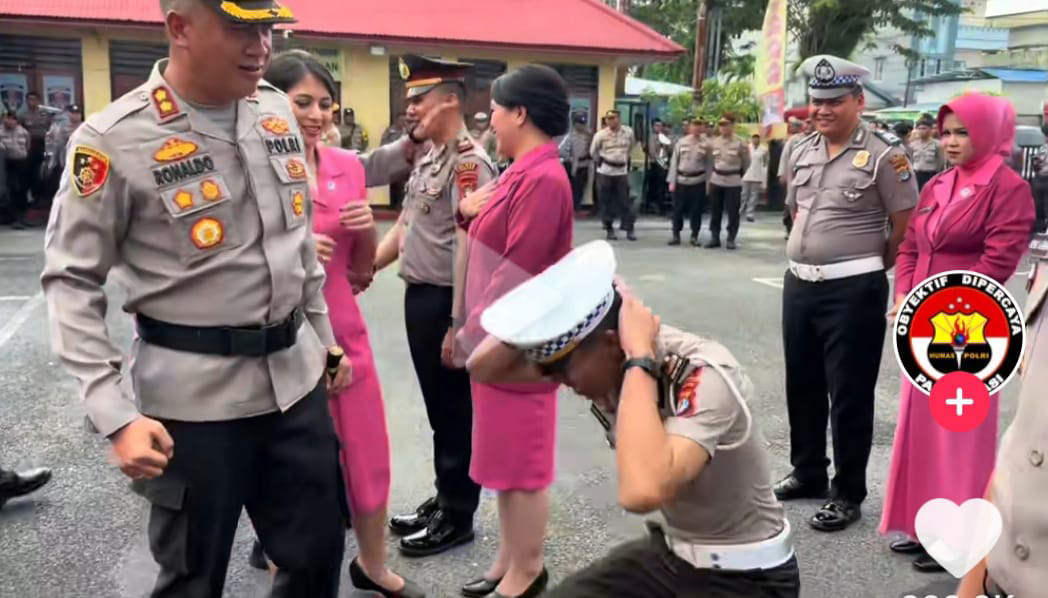 ‘Petaka’ Buat Polisi Jomblo, Naik Pangkat, Diberi Hadiah Squat Jump Sampai Dapat Pasangan Dadakan