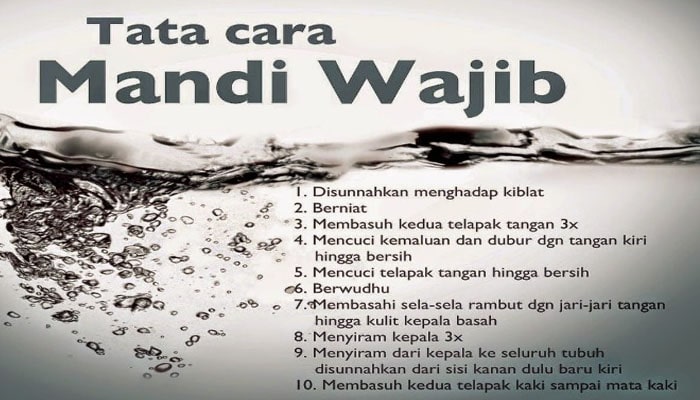 Simak, Tata Cara Niat Mandi Junub yang Benar, Ingat Jangan Sampai Salah!