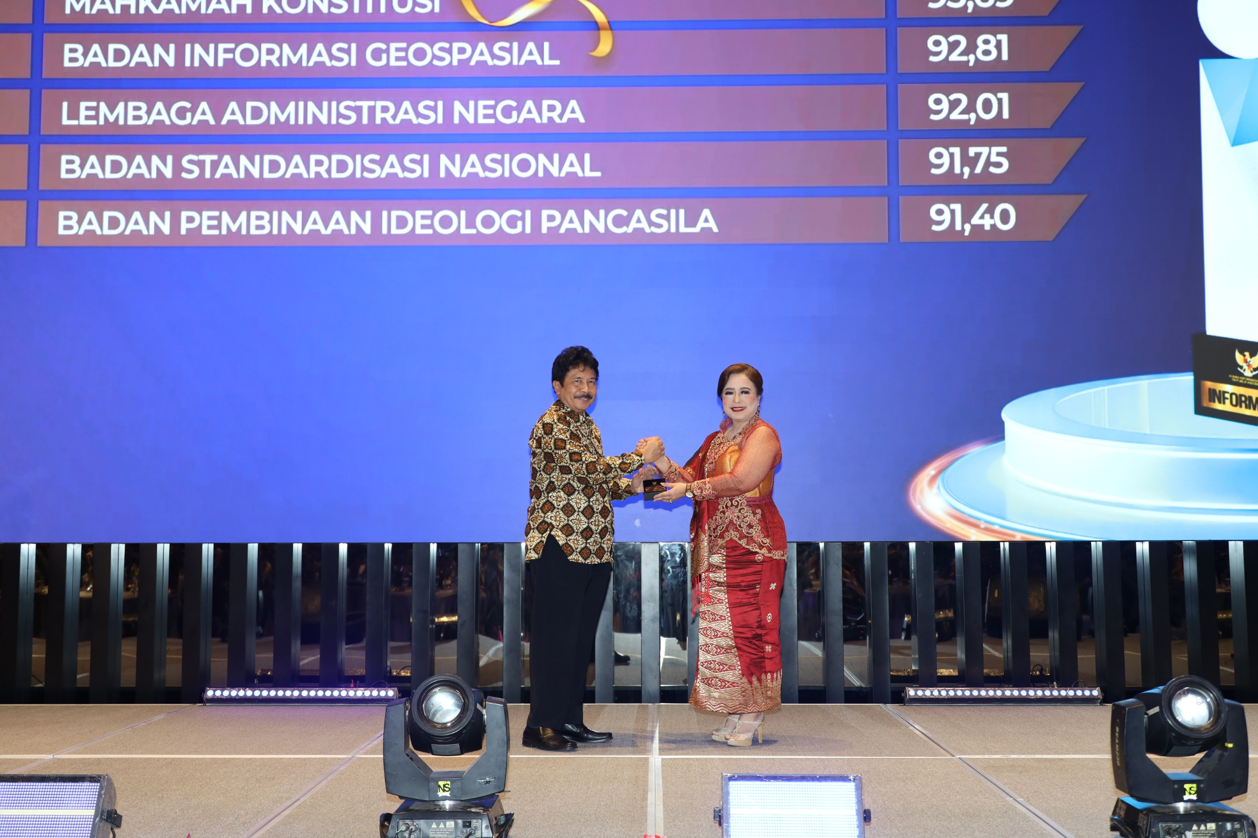 Top! BPIP Sabet Penghargaan Kualifikasi Informatif dari Komisi Informasi