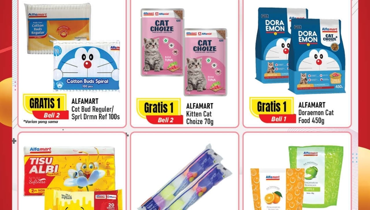 Promo Serba Gratis Alfamart, Ada Diskon Makanan Anabul Dijamin Hemat!
