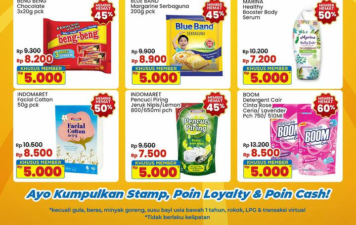 Promo Indomaret Spesial Member Tebus, Ada Diskon Murah Booster Body Serum Rp 5 Ribu