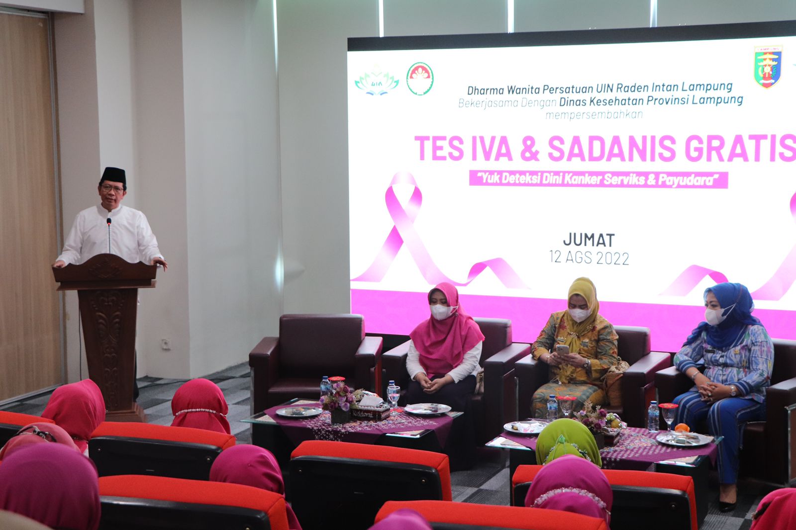 Semarakan HUT RI 77, DWP UIN RIL Gelar Tes IVA dan Sadanis