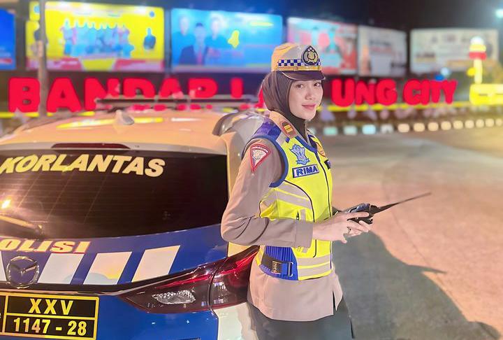 Jadi Taruni Akpol Terbaik, Iptu Fitriani Akrima Polwan Cantik Lampung yang Terkenal Tangguh