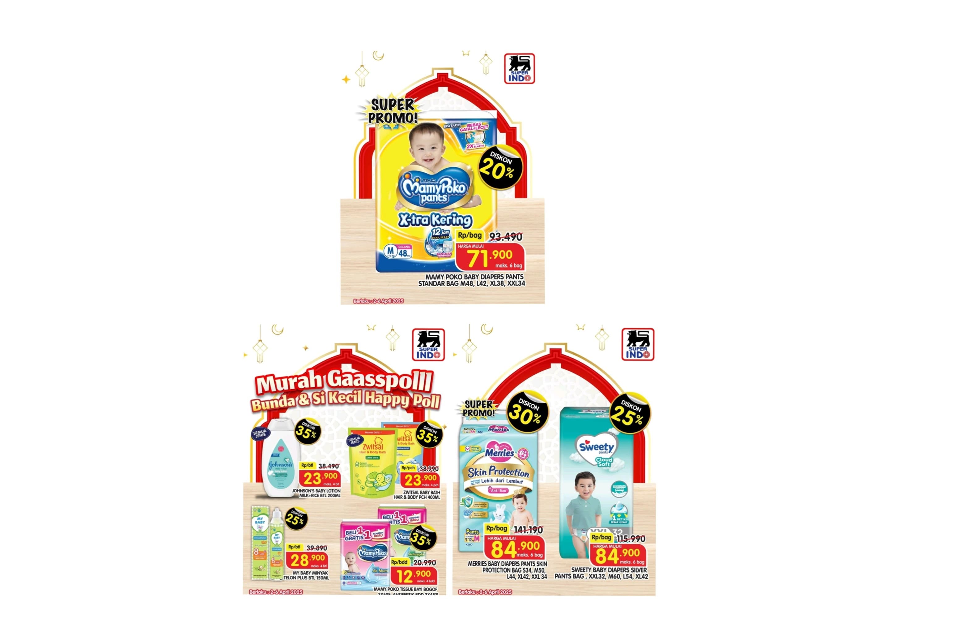 Wajib Merapat ke Superindo Hari Ini, Diskon Popok Bayi Wow Banget, Bunda dan Si Kecil Makin Happy Poll